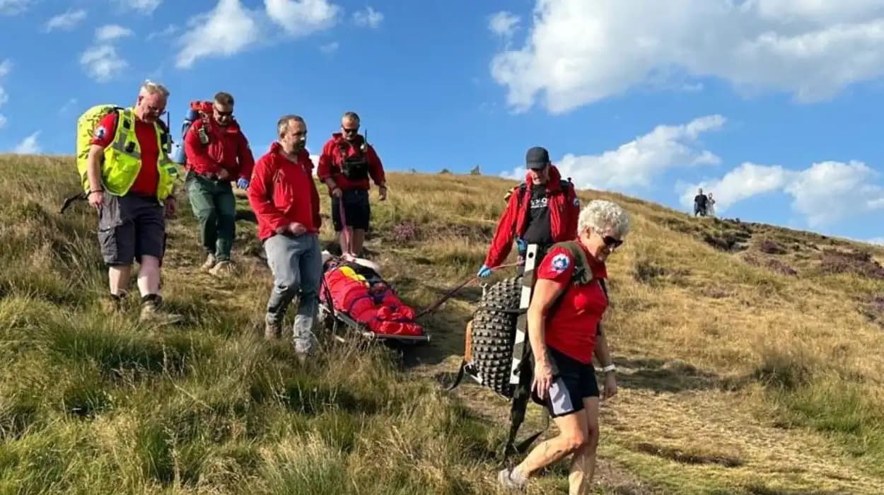 Bolton Mountain Rescue Saves Walkers on Rivington Pike