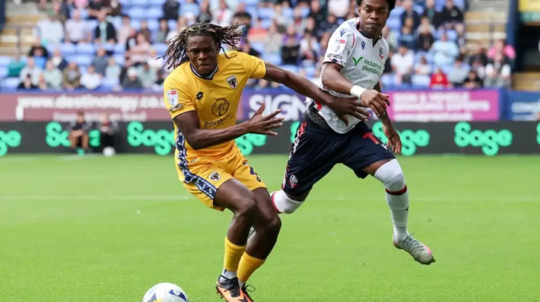 Schumacher Challenges Bolton Wanderers Wingers After 3-0 AFC Wimbledon Win