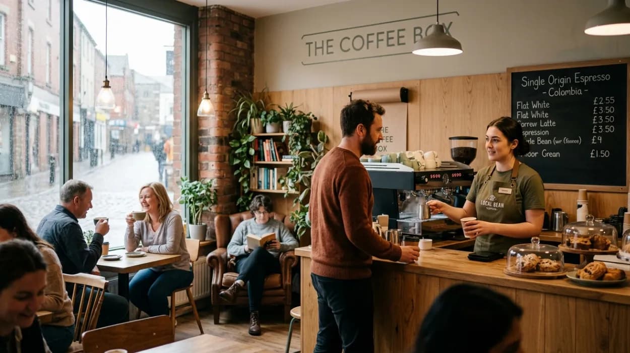 Best Independent Coffee Shops in Bolton Town Centre