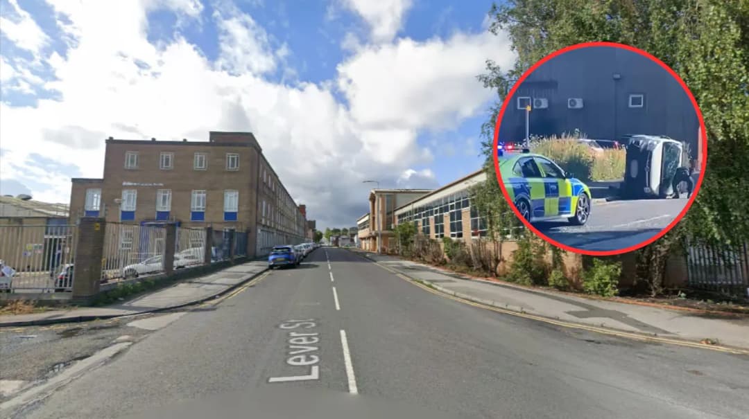 Van Overturns at Lever Street Junction, Bolton 2026