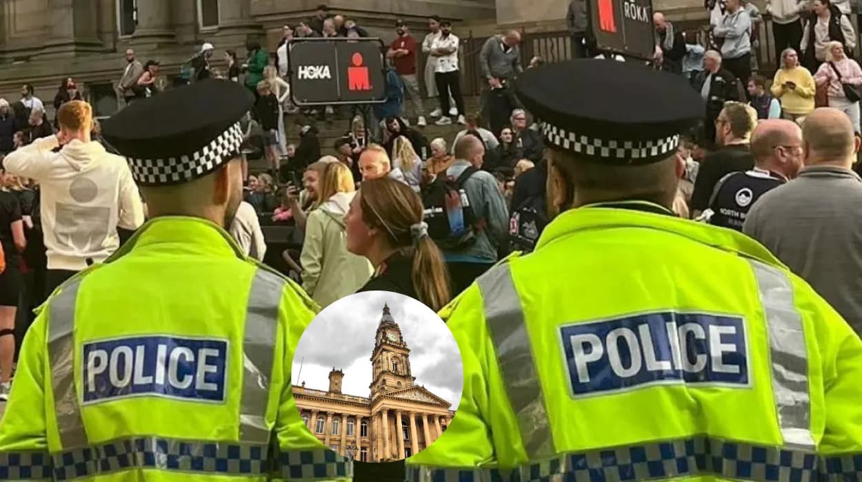 Bolton Police Chase and Arrest Wanted Man During Ironman Event