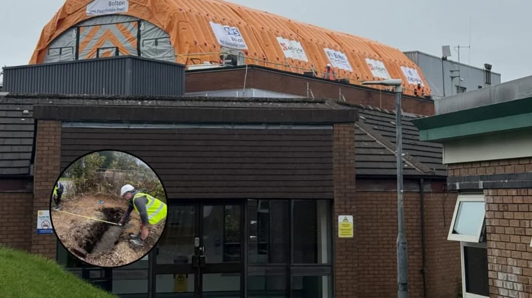 Flats Construction Begins at Royal Bolton Hospital