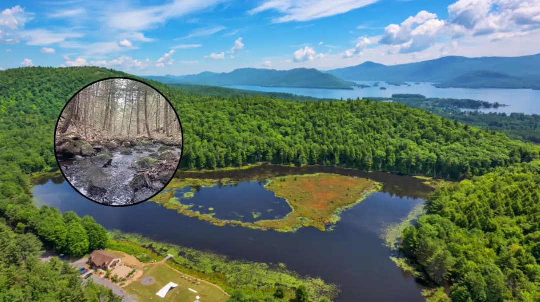 LGLC Conserves 192 Acres Wing Pond in Bolton Lake George
