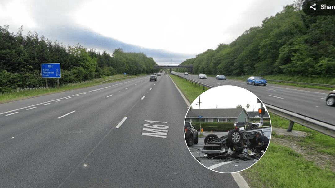 M61 Bolton Crash Causes Traffic Hold and Delays Today