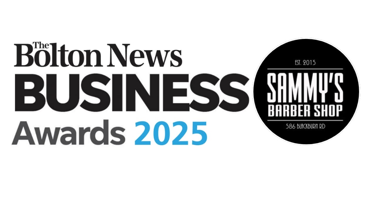 Sammy's Barber Shop Nominated for The Bolton News Award 2025