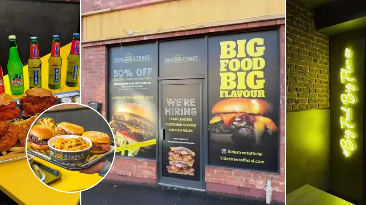 Side Street Burgers Opens in Bolton with 50% Off Deal