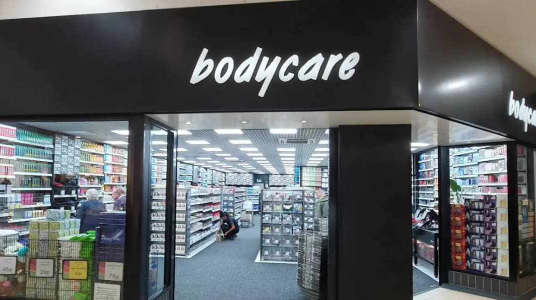 Bodycare Bolton Store Closing Sale Amid UK Retail Administration