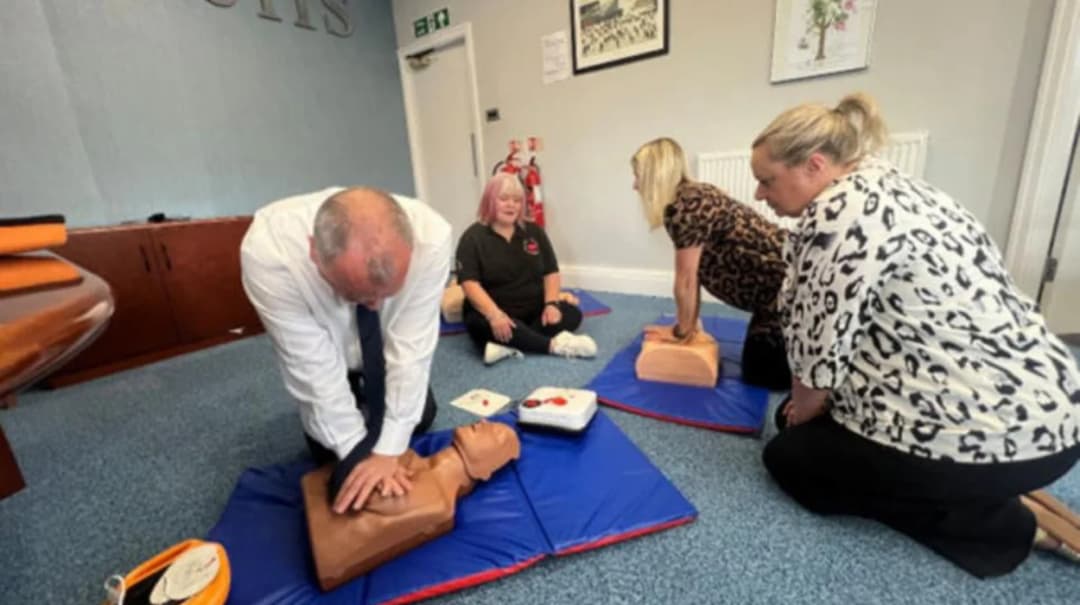 Cardwells Installs Public Access Defibrillator in Bolton Town Center