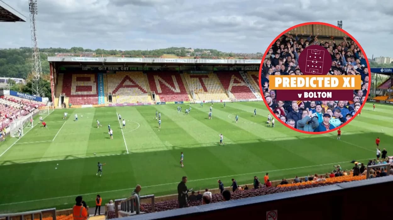 Bradford City vs Bolton Wanderers: Line-ups, Referee, Odds Bradford 2026