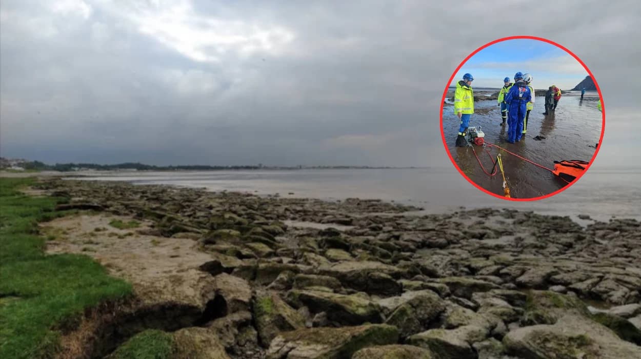 Walkers Rescued from Quicksand in Bolton-le-Sands 2026