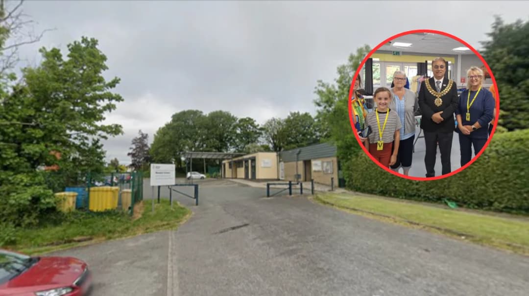 Mayor Visits Horwich Lend a Hand School Uniform Giveaway in Bolton 2026