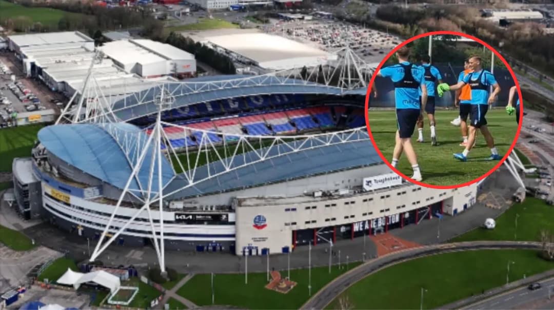 Marcus Forss Trains With Bolton Wanderers: Bolton, 2026