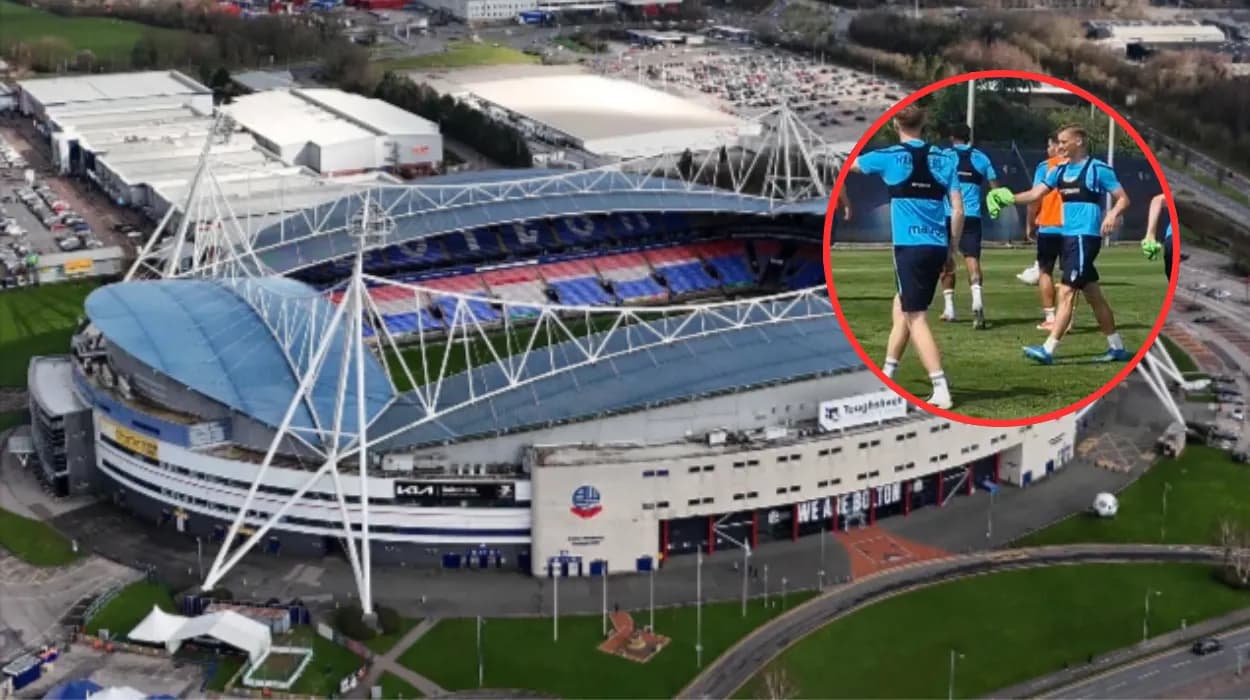 Marcus Forss Trains With Bolton Wanderers: Bolton, 2026