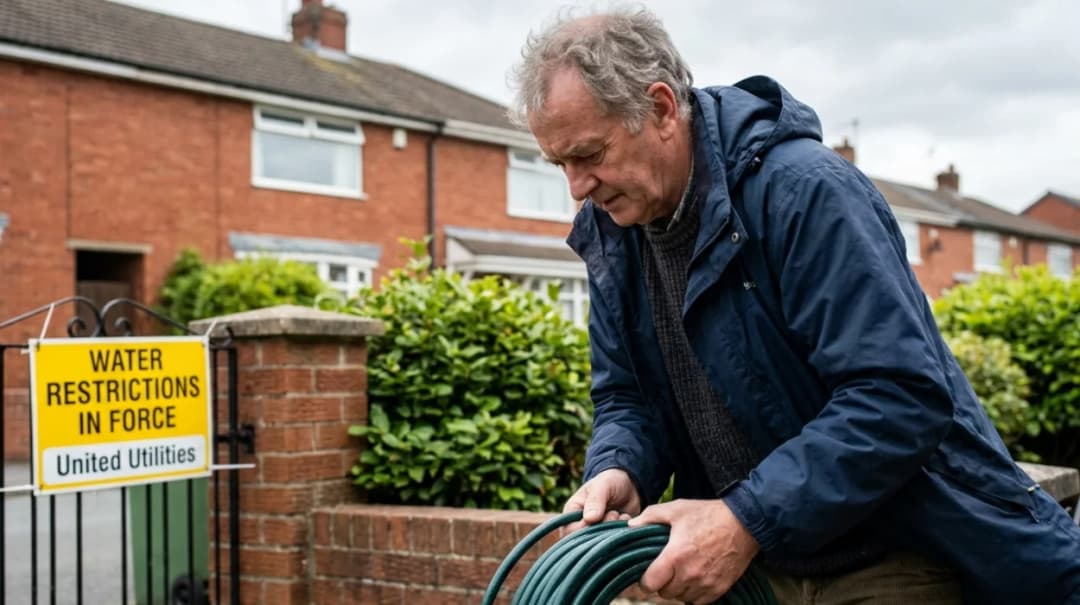 United Utilities Temporary Use Ban and Hosepipe Rules Explained in Bolton