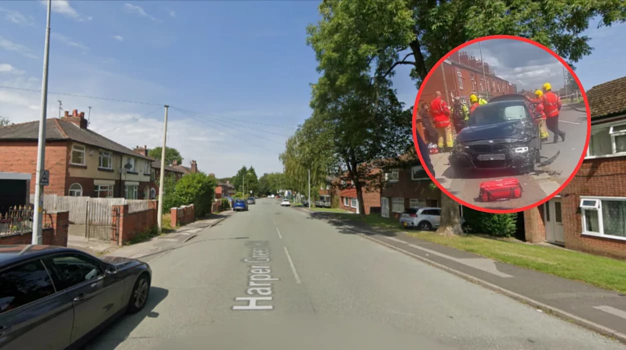Four-Vehicle Crash at Harper Green Junction: Farnworth 2026