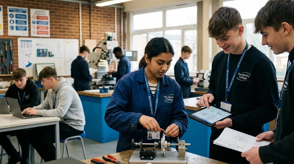 Academic Performance and Vocational Training at The Henley College, Oxfordshire