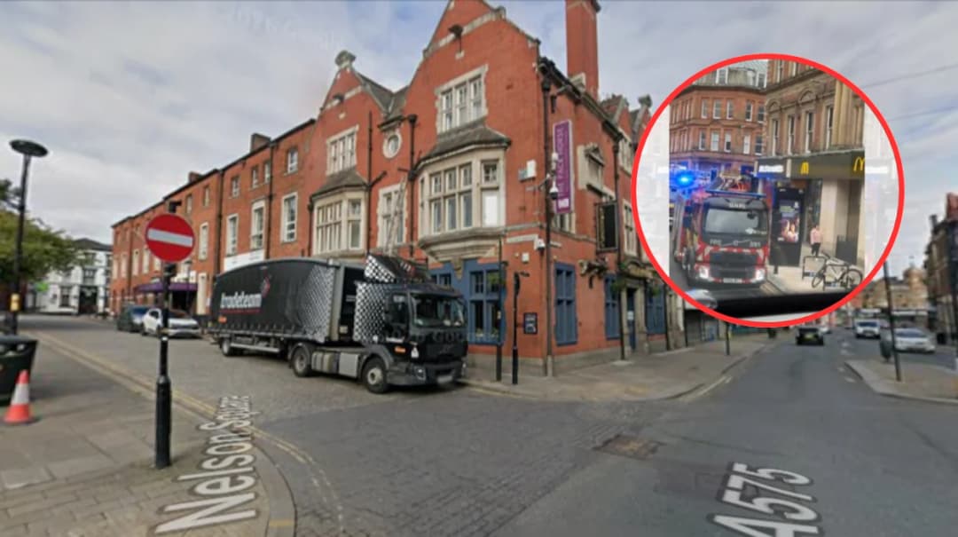 Firefighters Rescue Teens from Bolton Town Centre Rooftop, 2026