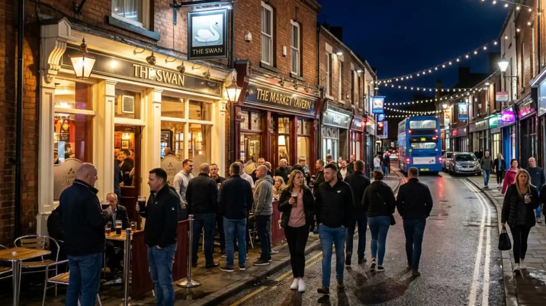 Guide to the Best Market Street Bars and Pubs in Westhoughton