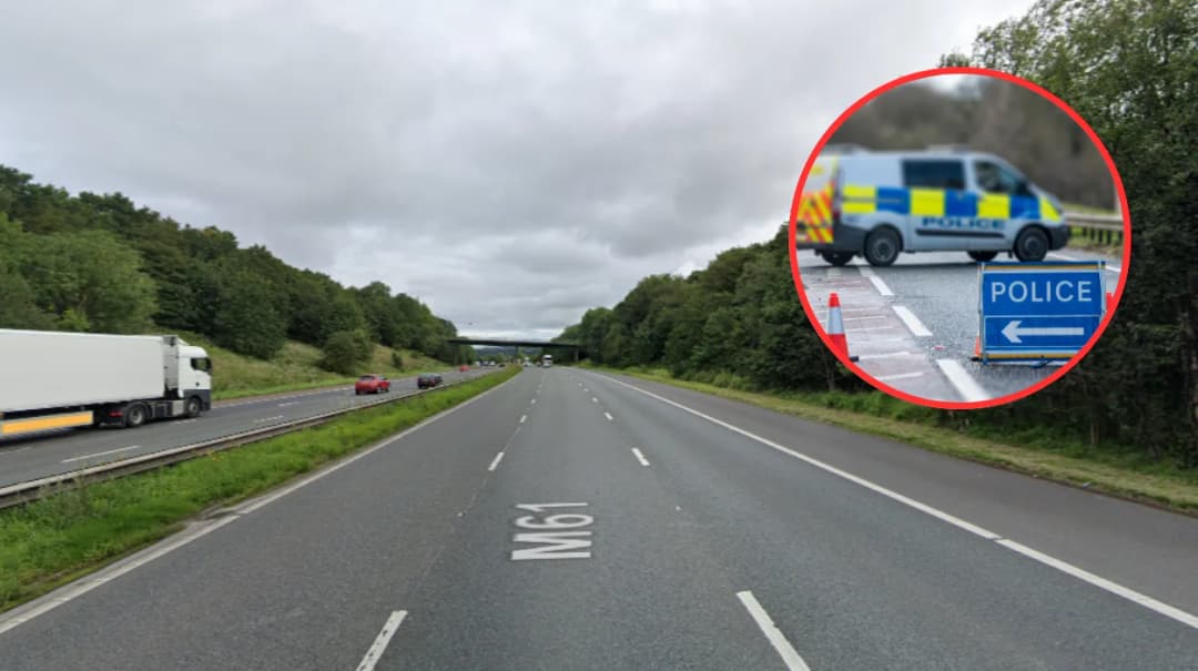 M61 Closure at Westhoughton–Farnworth: Traffic Delays, Police-Led Incident 2026