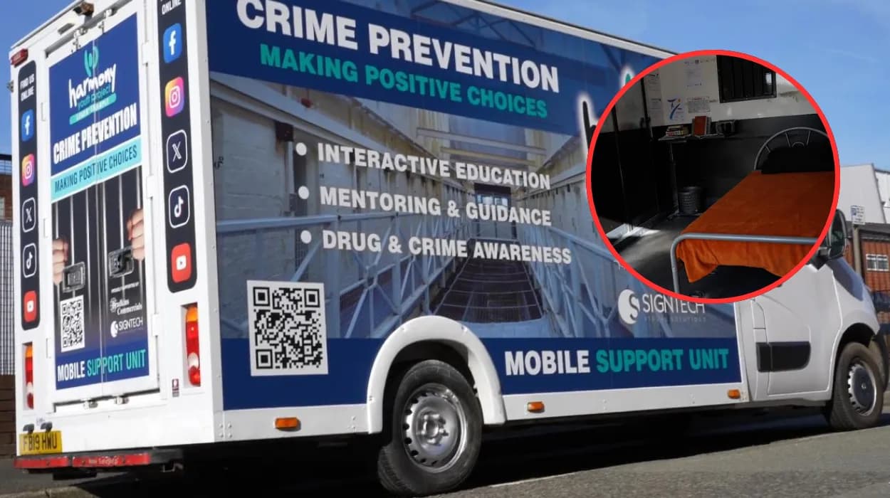 Mobile Prison Cell Launched to Tackle Knife Crime: Bolton 2026