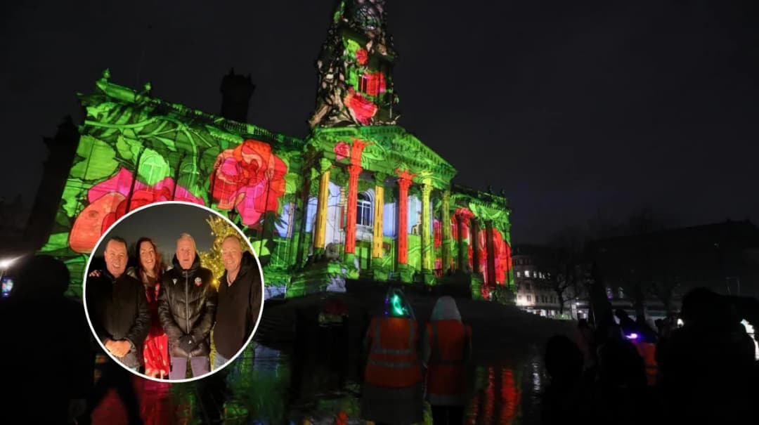 Bolton Legend Starts Village Lights Tradition Post-Green Loss