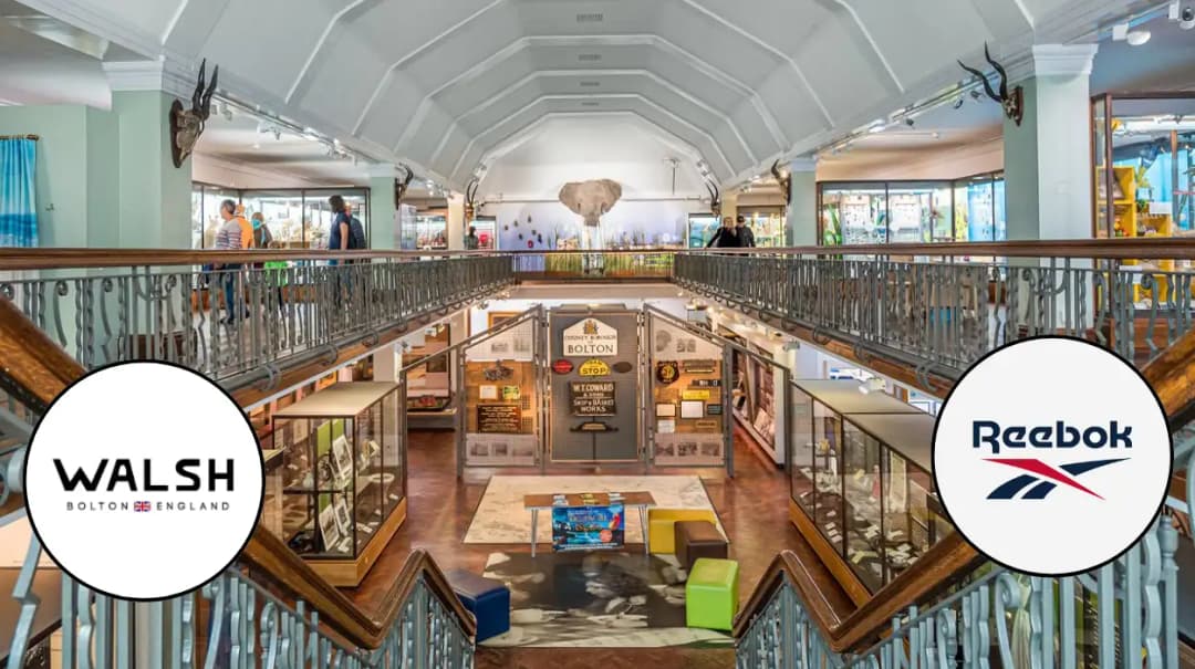 Bolton Museum Showcases Reebok & Norman Walsh: Sportswear Heritage Exhibition