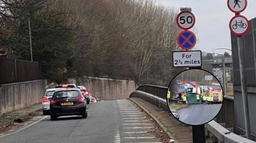 Bolton St Peter's Way Crash: Child Hospitalised After A666 Pile-Up