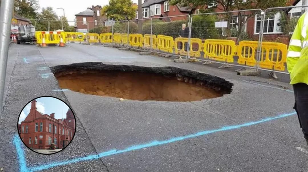 Church Street Sinkhole Disrupts Westhoughton Businesses, Repairs Delayed
