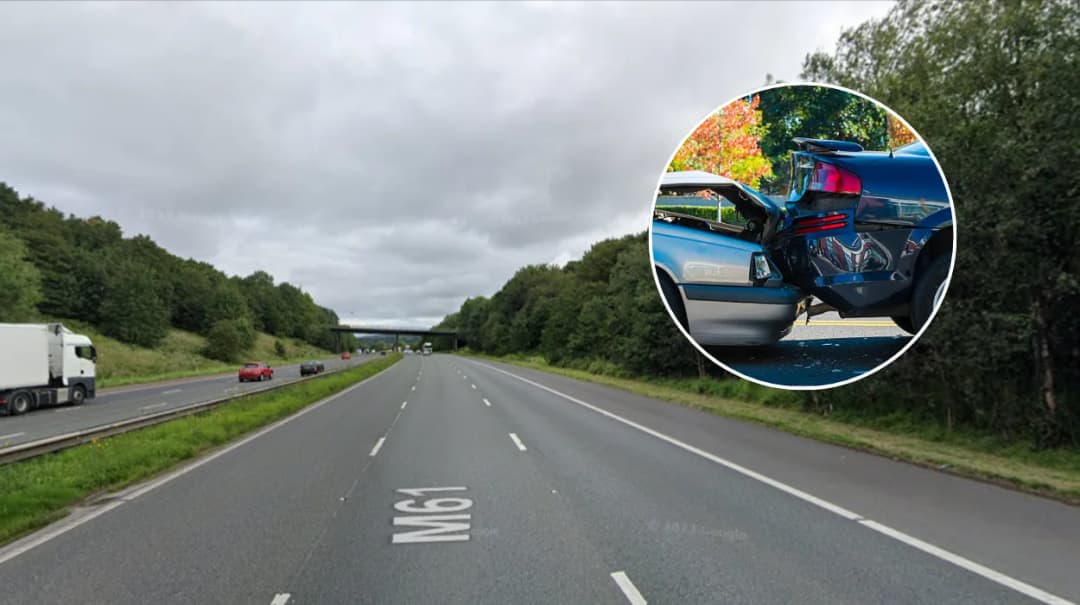 M60 Kearsley Collision Causes Oil Spill and Traffic Halt, Emergency Response