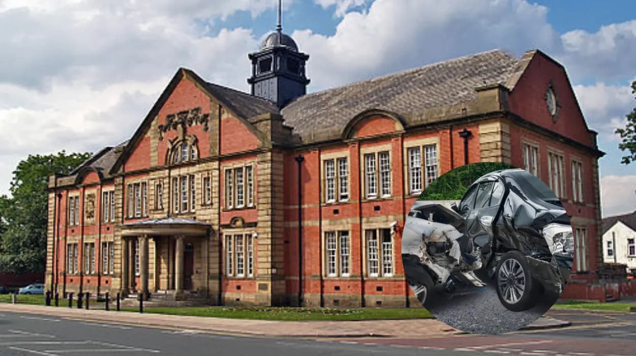 Farnworth A666 Closed After Two-Car Crash Causes Traffic Delays