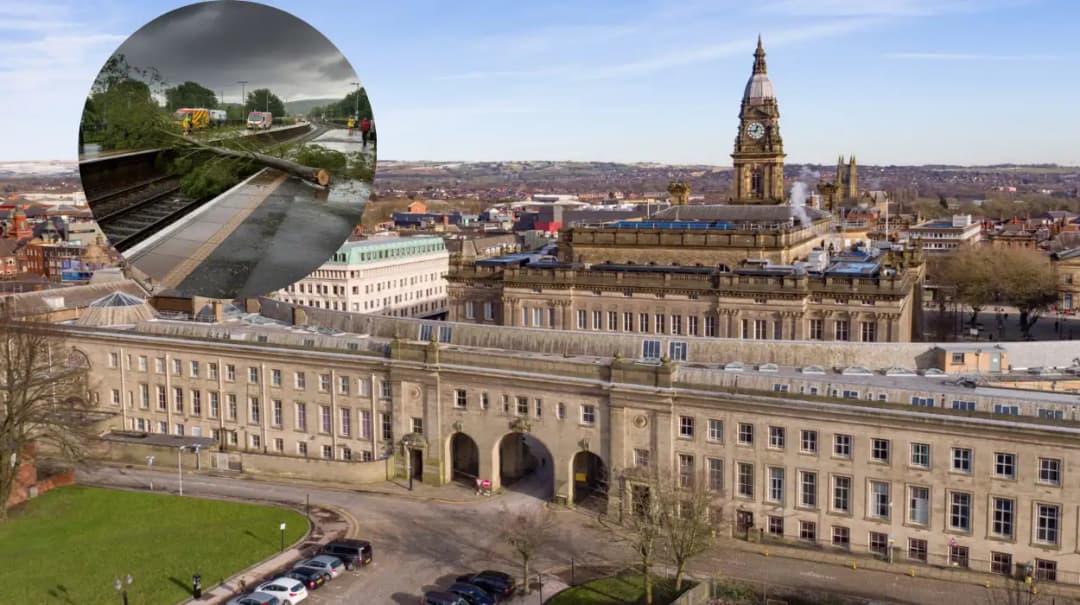 Storm Amy Halts Bolton Train Services: Strong Winds and Floods