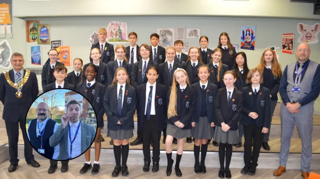 Westhoughton High School Staff Lead Movember Health Campaign